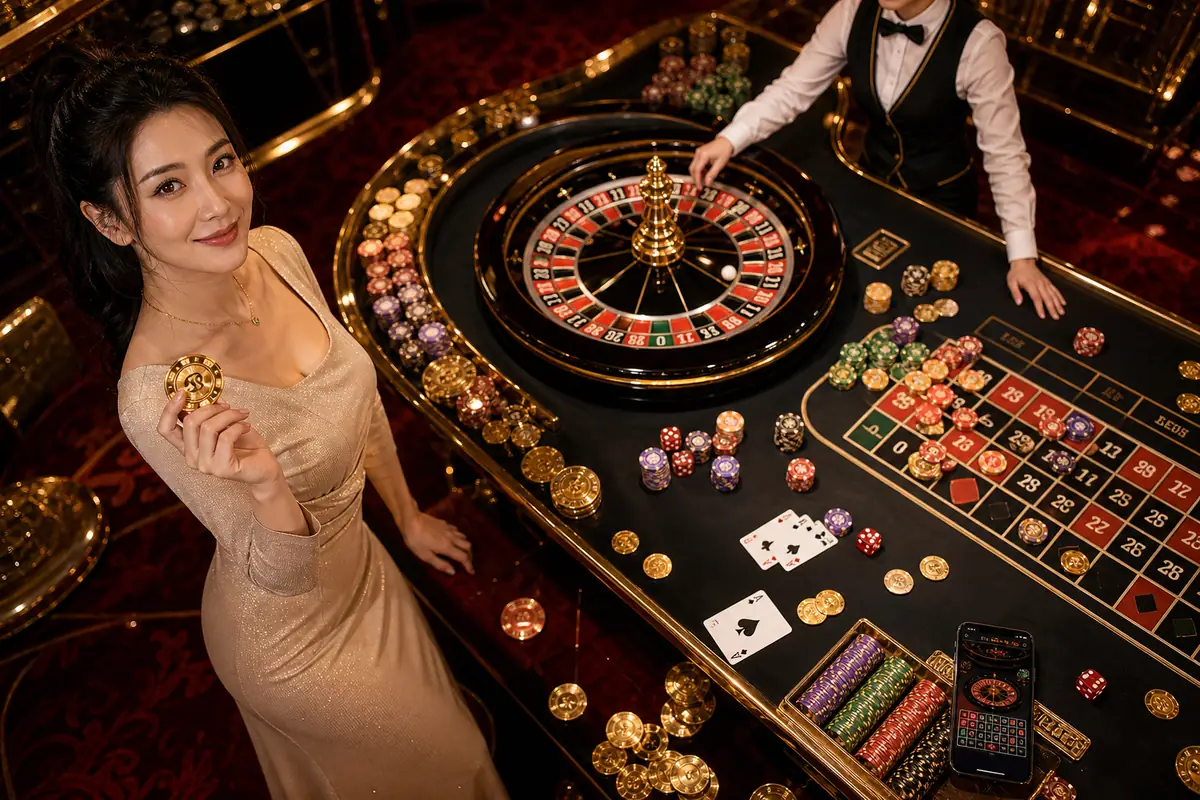satu918 Casino meja baccarat dealer langsung