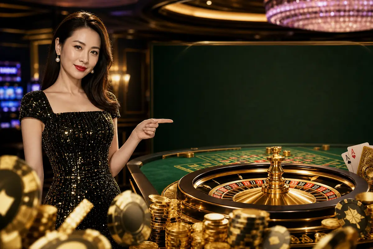 satu918 Casino antara muka permainan roulette langsung